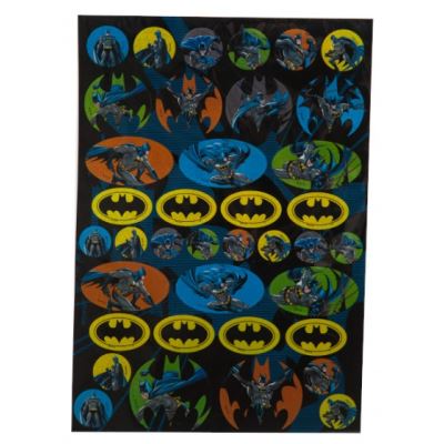 feuille autocollante Batman 21 x 30 cm