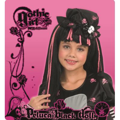 Perruque Enfant Gothic Chic