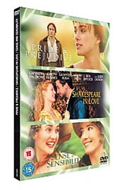 Pride And Prejudice/Sense And Sensibility/Shakespeare In Love , (Box Set)