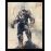 MARVEL - Framed 30X40 Print - Avengers: Infinity War - Thanos Sketch_0