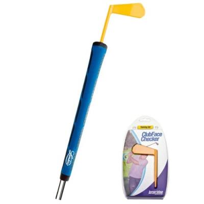 Longridge club face checker golf bleu jaune
