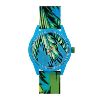 Montre Q&Q Smile Solar Floral Collection Mixte multicolore - QRP00J027Y