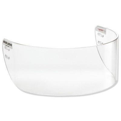 Bauer 1039933 euro pro visière droite pour casque de hockey sur glace pour adulte transparent taille unique