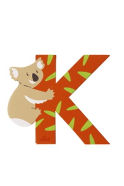 Lettre décorative Zoo K