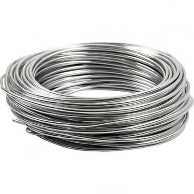 Creotime fil aluminium 29 m rond rond 3 mm argent