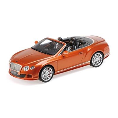 Minichamps - 107139430 - Bentley Continental Gt Speed Convertible - 2013 - 1 18 - Orange