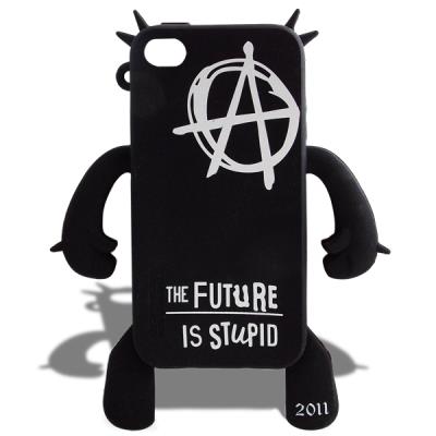 Coque iphone 4 bras anarchie résistante