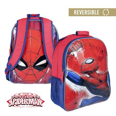 Spiderman Sac à dos reversible 2en1 - 40x30