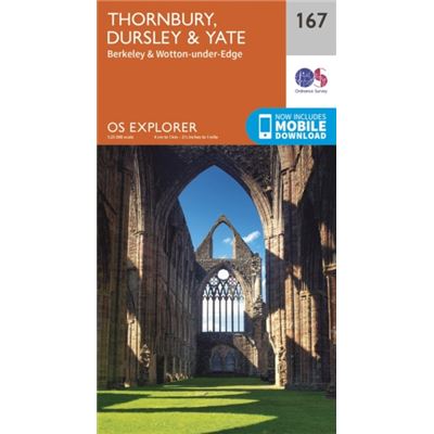Os Explorer Map (167) Thornbury, Dursley And Yate (Map)