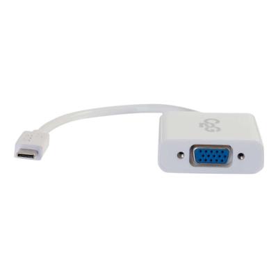 C2G USB 3.1 USB-C To VGA Video Adapter externe video-adapter - wit