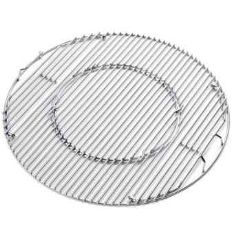 Weber gourmet bbq system grillrost - avec grillrosteinsatzflexible basisaustattung pour alle holzkoh - 1
