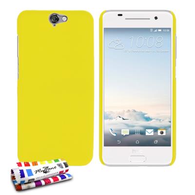 Coque Rigide Ultra-Slim Le Pearls Premium Jaune pour HTC ONE A9