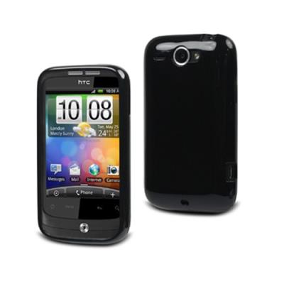 Housse Softygel noire glossy pour HTC One X