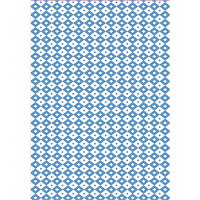Classeur d'embossage textured impressions sizzix losange - sizzix