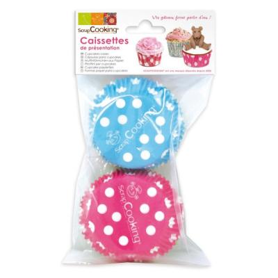 Caissettes pour cupcakes Pois