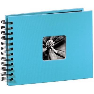 Hama-album photo à spirales fine art, 24x17/50, turquoise