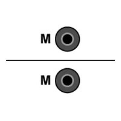 Manhattan Premium - câble audio - 1 m