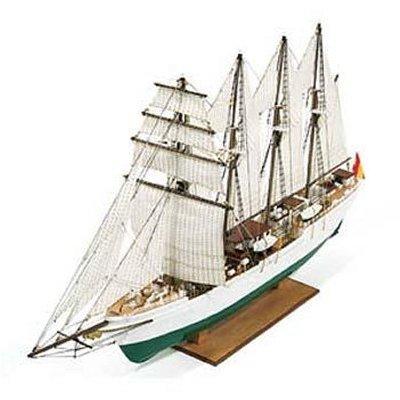 Maquette en bois - JS Elcano : Navire école