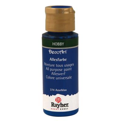 Peinture acrylique - Bleu azur - 59 ml