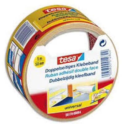 Lot de 6 Adhésifs double face pour fixation extra-forte, rouleau de 50mmx5m