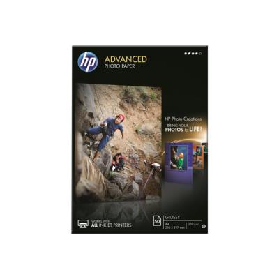 HP Advanced Glossy Photo Paper - fotopapier - 50 vel(len)