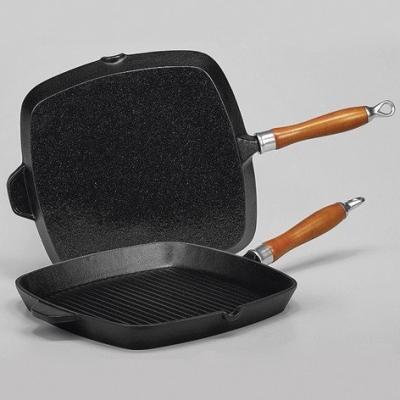 KRÜGER POÊLE POUR STEAK 28X28CM RUSTIKA