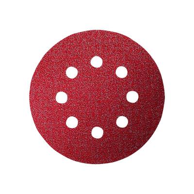 Bosch 2609256A17 Feuilles Abrasives pour Ponceuses Excentriques Diamètre 115 Mm 8 Trous Grain 80 Lot De 5 Feuilles