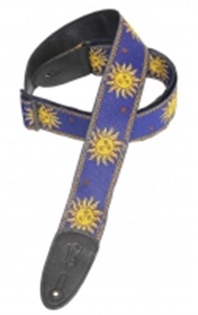 Levy's Sangle Polyester et Cuir MPJG-SUN blue
