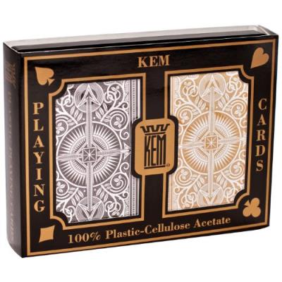 Kem - 1017400 - jeu de société - arrow black and gold wide - jumbo index