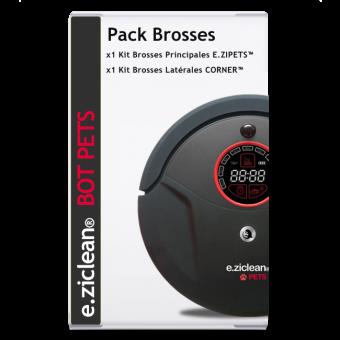 Pack Brosses e.ziclean BOT PETS Achat & prix | fnac Pack Brosses e.ziclean BOT FURTIV et CORNER