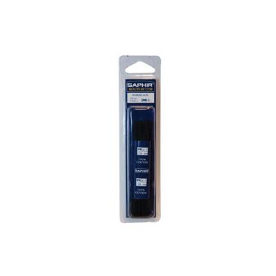Saphir lacets plat moyen 150cm1p.noir2446029s