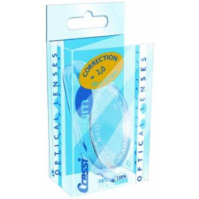 Cressi swim de201220 lunettes natation correctrices -2,0 transparent taille unique