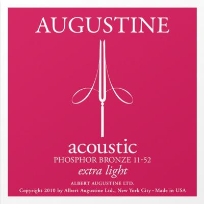 Cordes AUGUSTINE PB1152 Cordes guitares folk