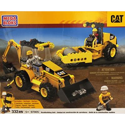 Mega bloks - cat - l'unité de construction de route