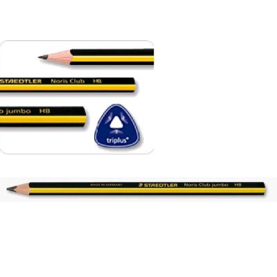 Étui 12 crayons Triang. Noris Jumbo Triplus