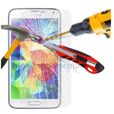 Film de protection vitre verre trempé transparent pour Samsung i9600 Galaxy S5 Neo