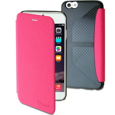 Muvit etui easy folio jean rose pour apple iphone 6+