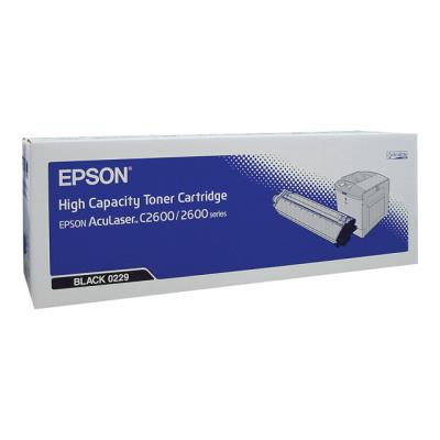 Epson 0229 - haute capacité - noir - originale - cartouche de toner