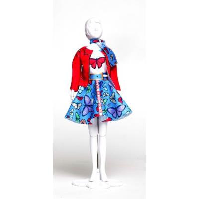 Dress Your Doll Lucy Butterfly : Coudre habit Poupée Mannequin - Fabrique vêtement Barbie.