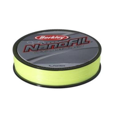 Berkley enf12528-hv nanofil fil de pêche haute visibilité chartreuse 0,28 mm 125 m