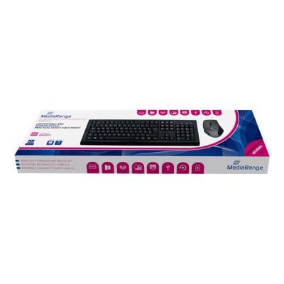 MediaRange MROS104 - toetsenbord en muis set