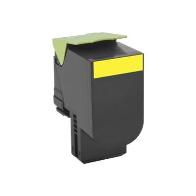 Lexmark 802XY - extra hoog rendement - geel - origineel - tonercartridge - LCCP, LRP