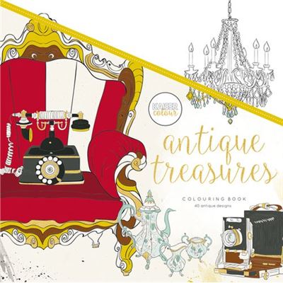 Livre de coloriage kaiser antique treasures - kaiser colour