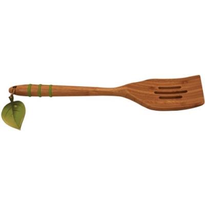 Cook life 00526 spatule ajourée bambou silicone