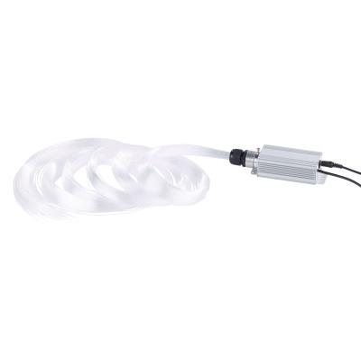 Ciel étoilé télécommandé en fibre optique et LED RVB - 300 tiges