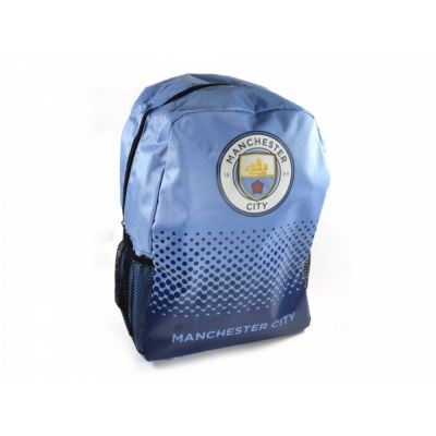 Manchester City- Sac à dos unisexe (Taille Unique) (Noir/Blanc) - UTBS1058