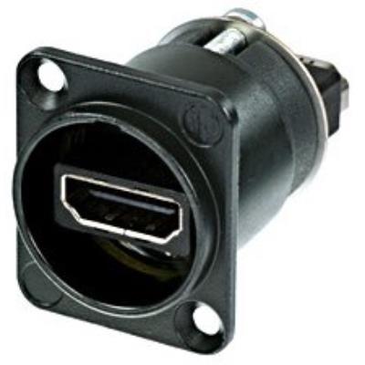 Neutrik NAHDMI-W-B Châssis HDMI 1.3 Format D Noir