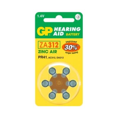 GP Batteries GP Batteries Hearing Aid ZA312