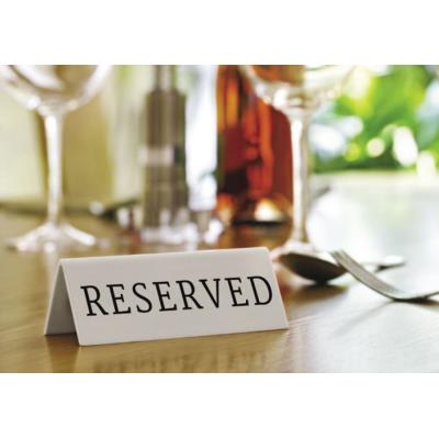 10 chevalets réservé Néerlandais