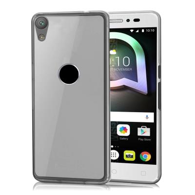 Alcatel Shine Lite 4G - Coque Protection arrière semi transparente smartphone UltimKaz pour Alcatel Shine Lite 4G - Accessoires pochette XEPTIO case